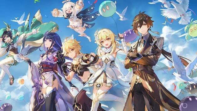 Top 5 Mobile Games | Best Mobile Games | You Should Try 6 genshin impact